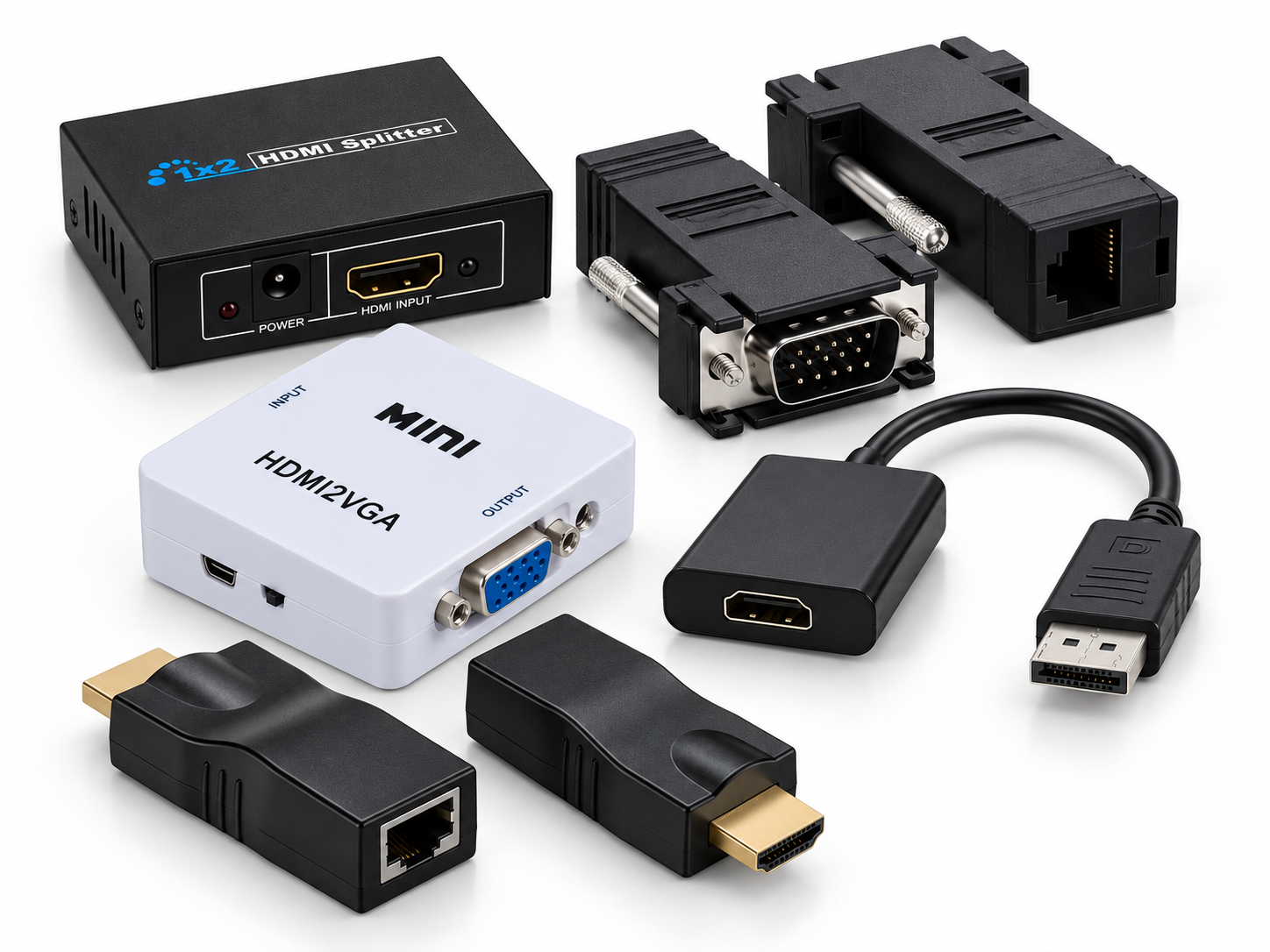 Conversores, Splitters e Switches